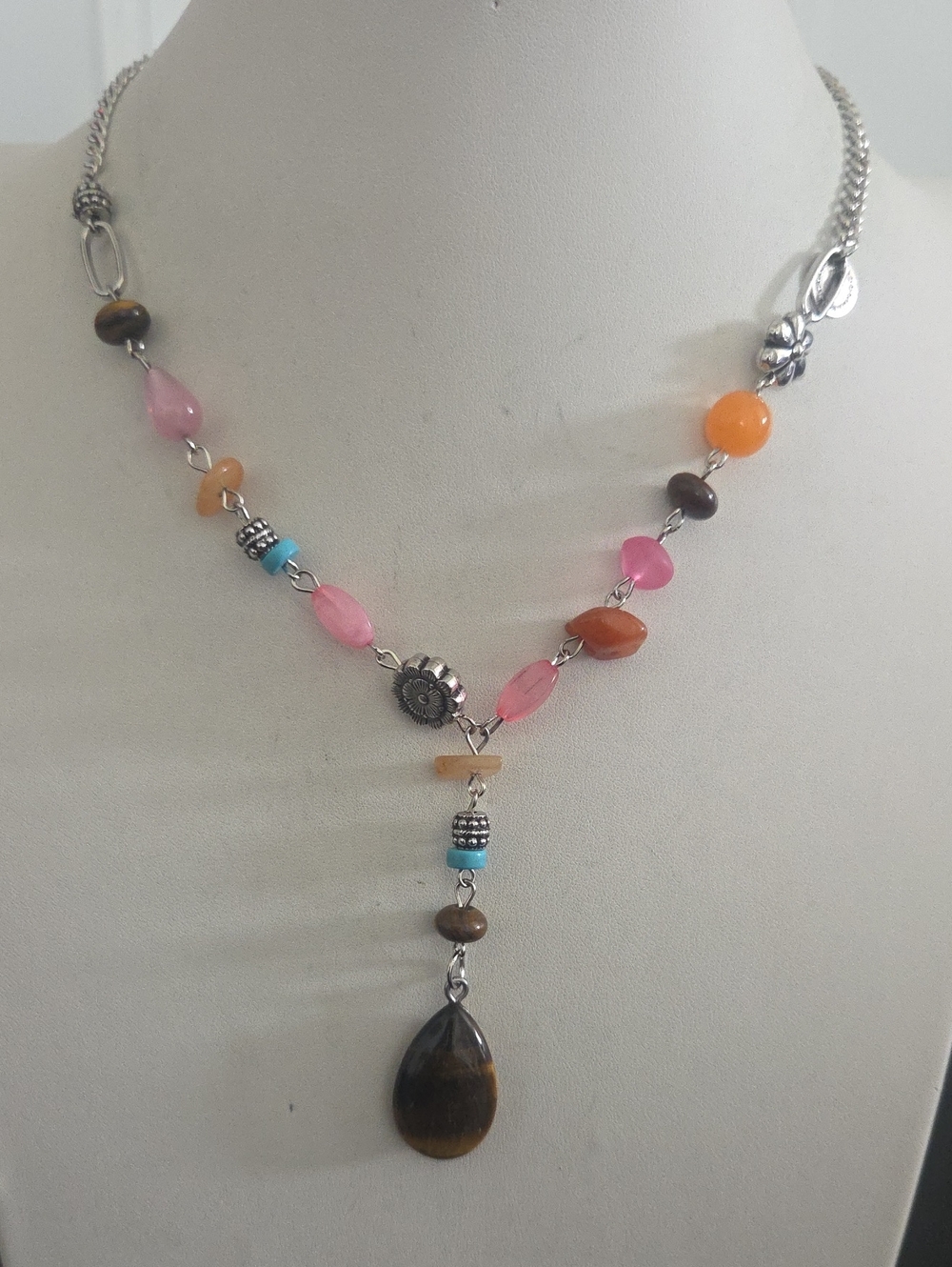 Paparazzi Garden Party Prize Brpwn Necklace NWT